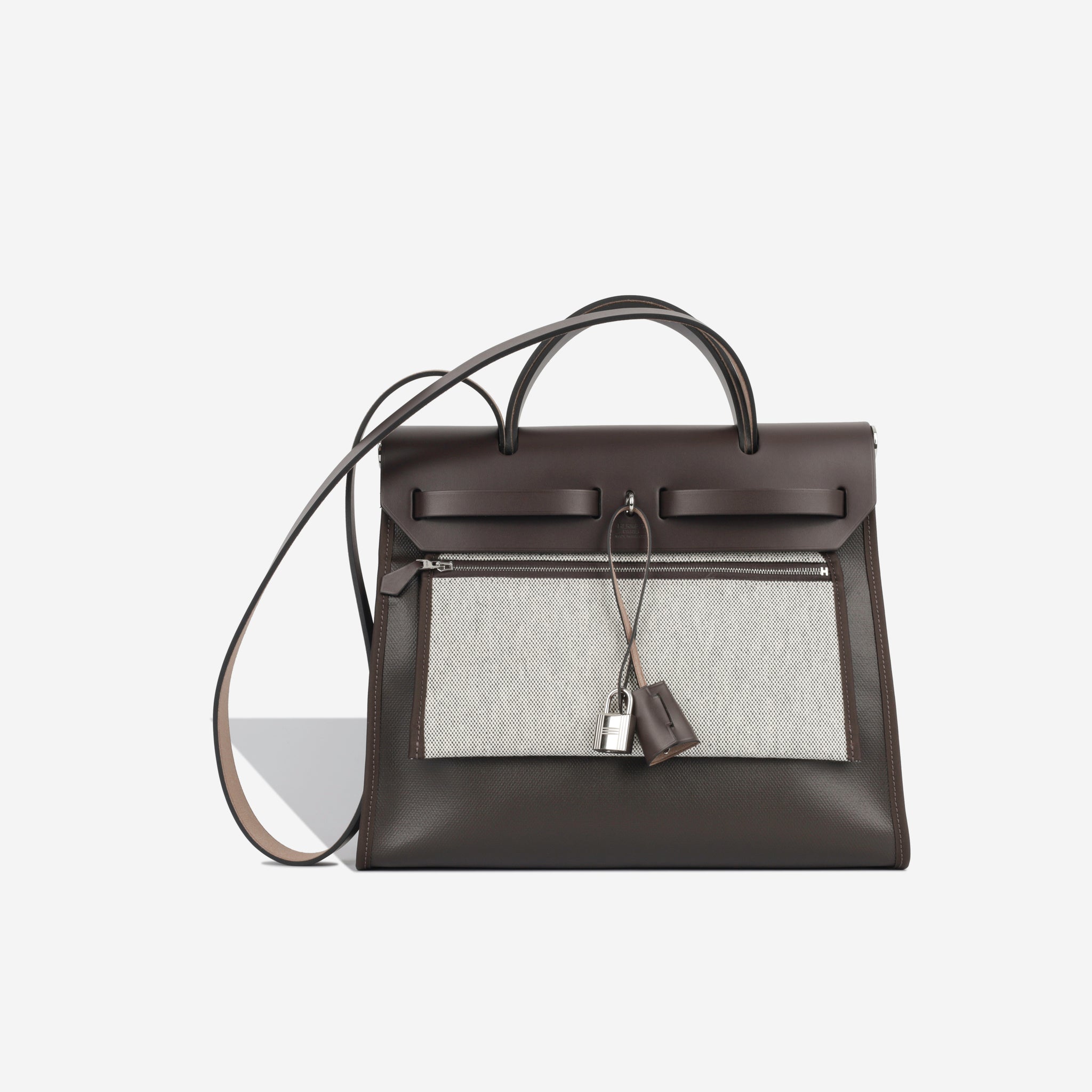 Hermès Herbag 31 - Ebene Coated Canvas (NWT)