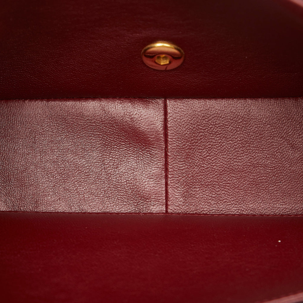 CHANEL Medium Lambskin Diana Flap Crossbody Bag