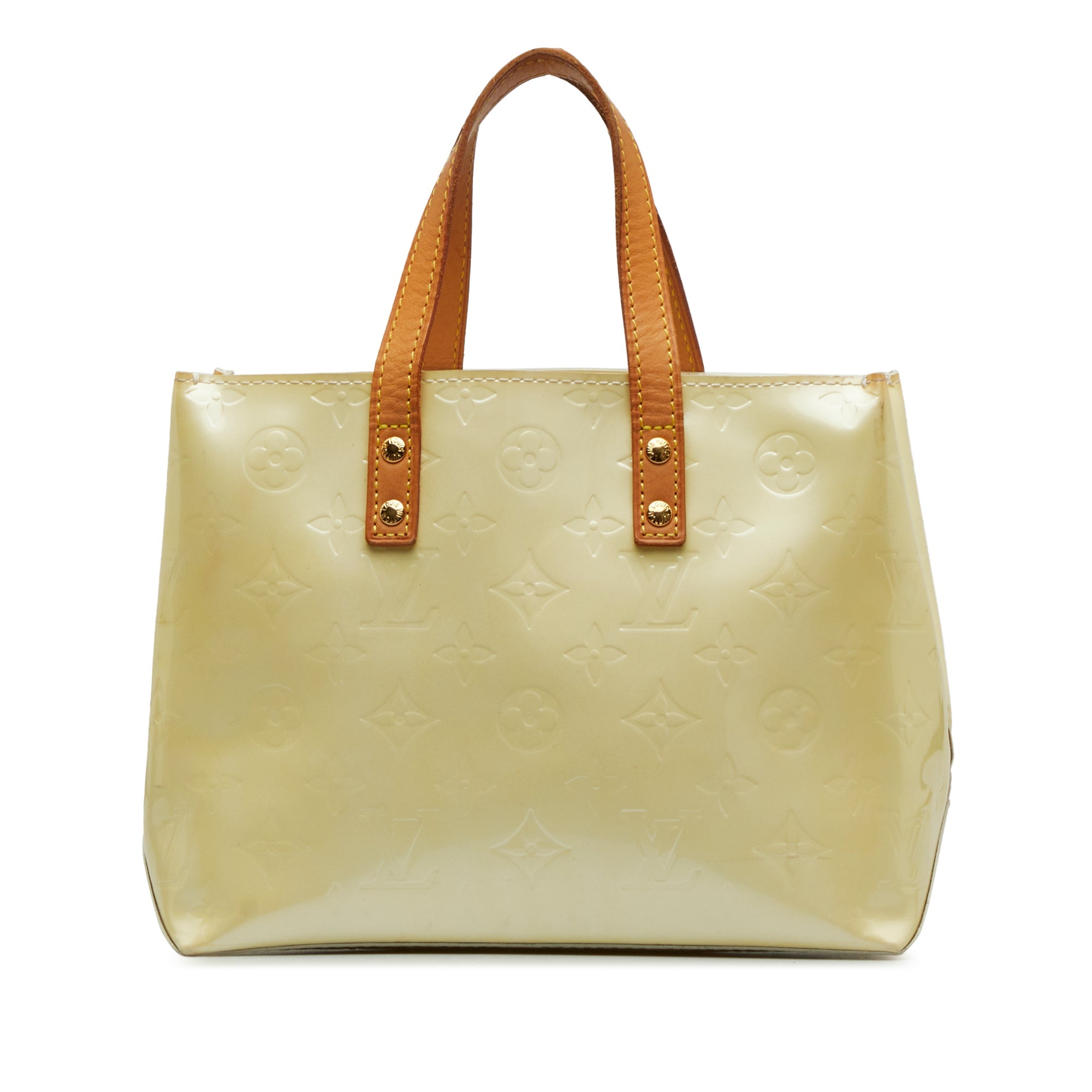 LOUIS VUITTON Monogram Vernis Reade PM Handbag