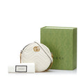 Gucci GG Marmont Round White Matelassé