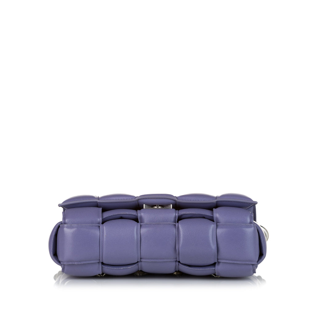 Bottega Veneta Padded Chain Cassette Purple