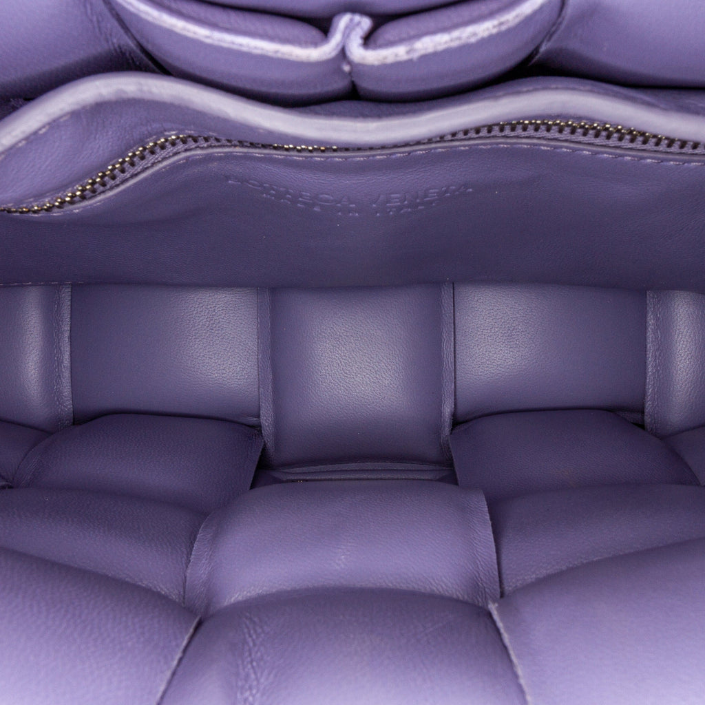 Bottega Veneta Padded Chain Cassette Purple