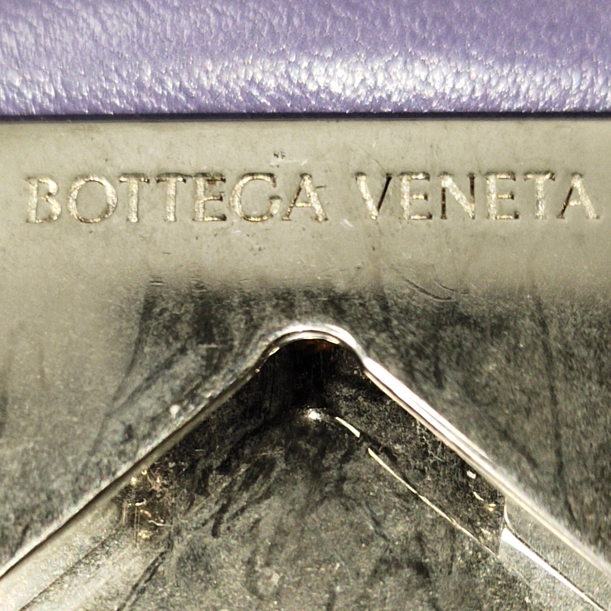 Bottega Veneta Padded Chain Cassette Purple