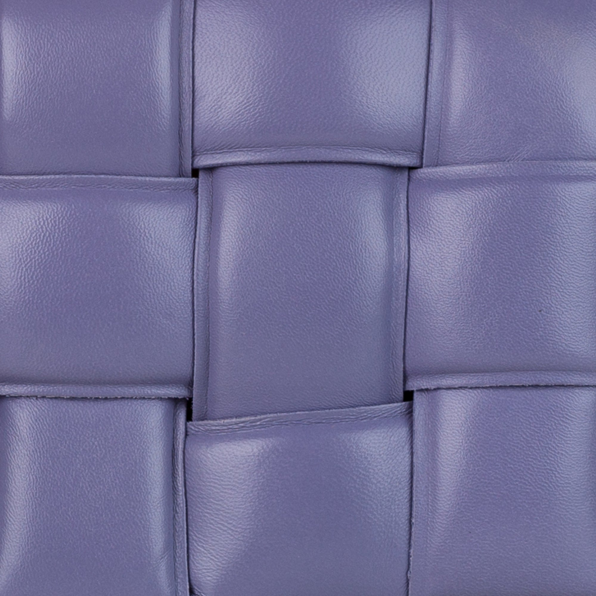 Bottega Veneta Padded Chain Cassette Purple