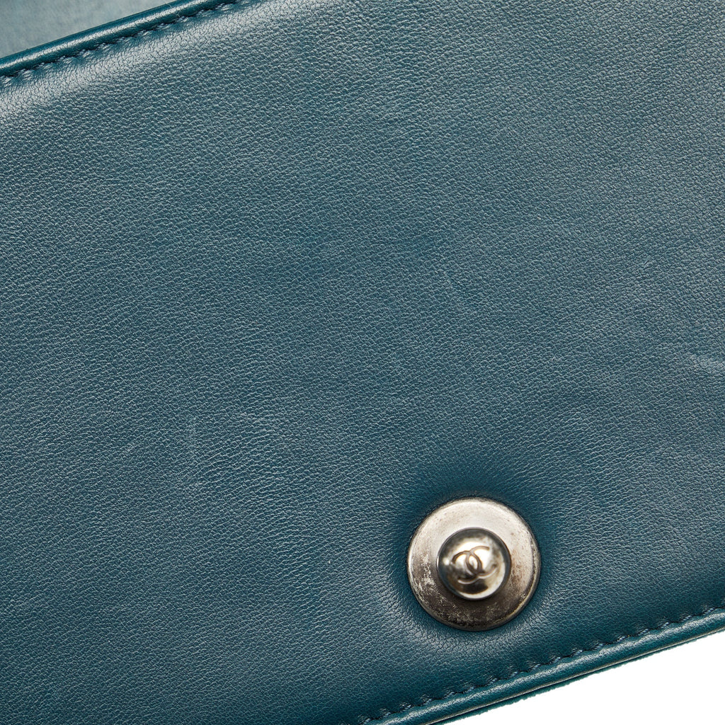 CHANEL Small Tweed and Velvet Boy Bag