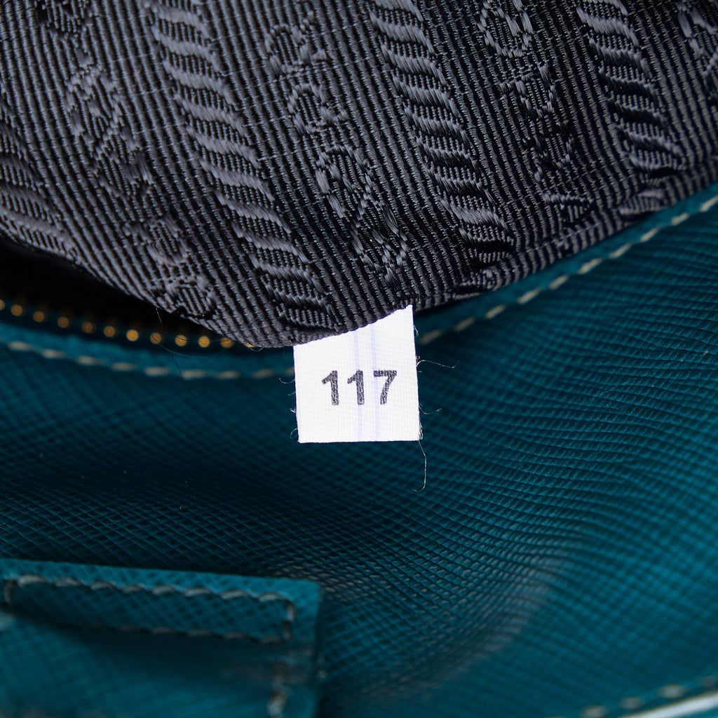 PRADA Saffiano Lux Promenade Satchel