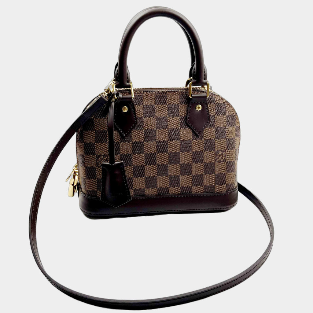 LOUIS VUITTON Damier Alma BB w/Adjustable Strap