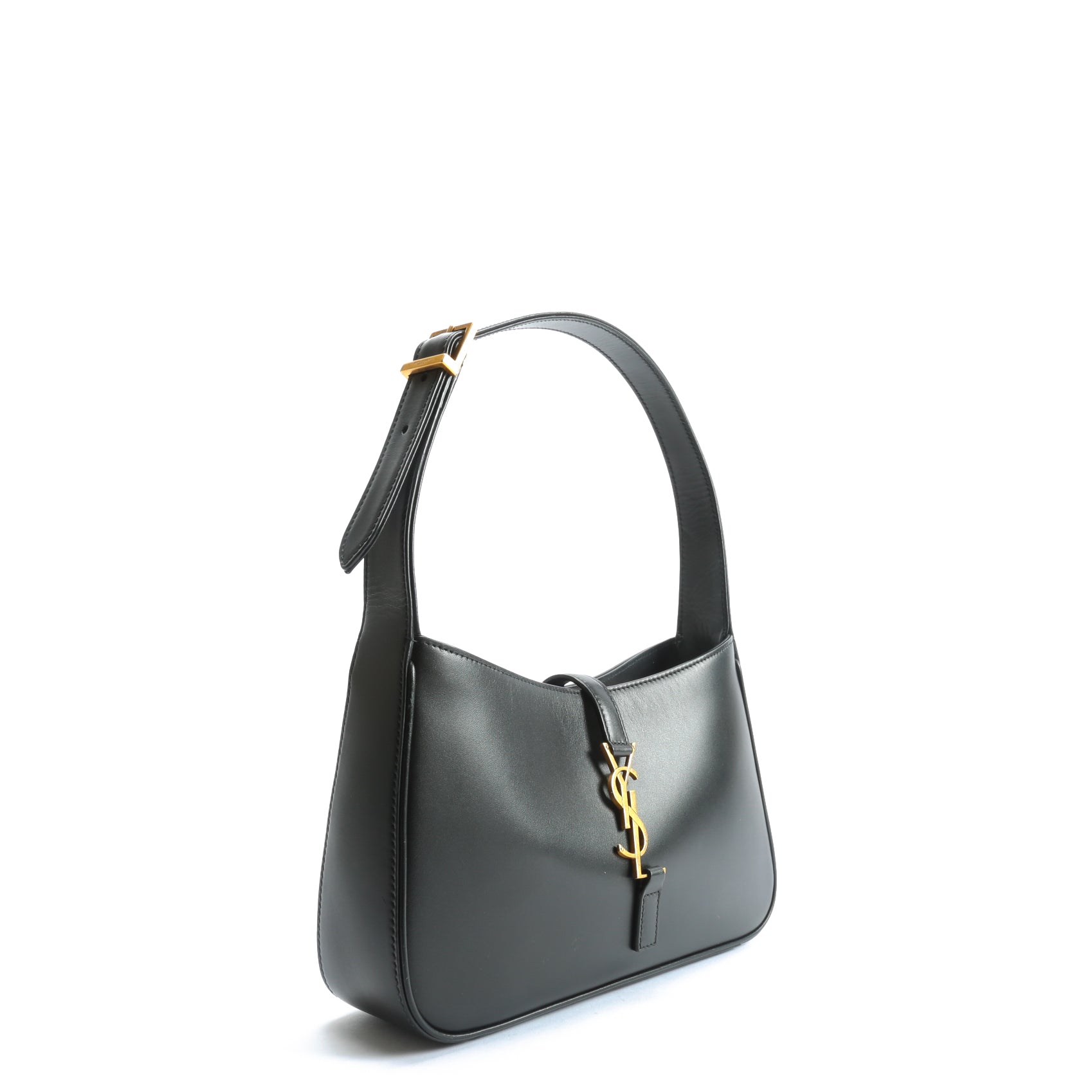 SAINT LAURENT Le 5 a 7 Hobo Black