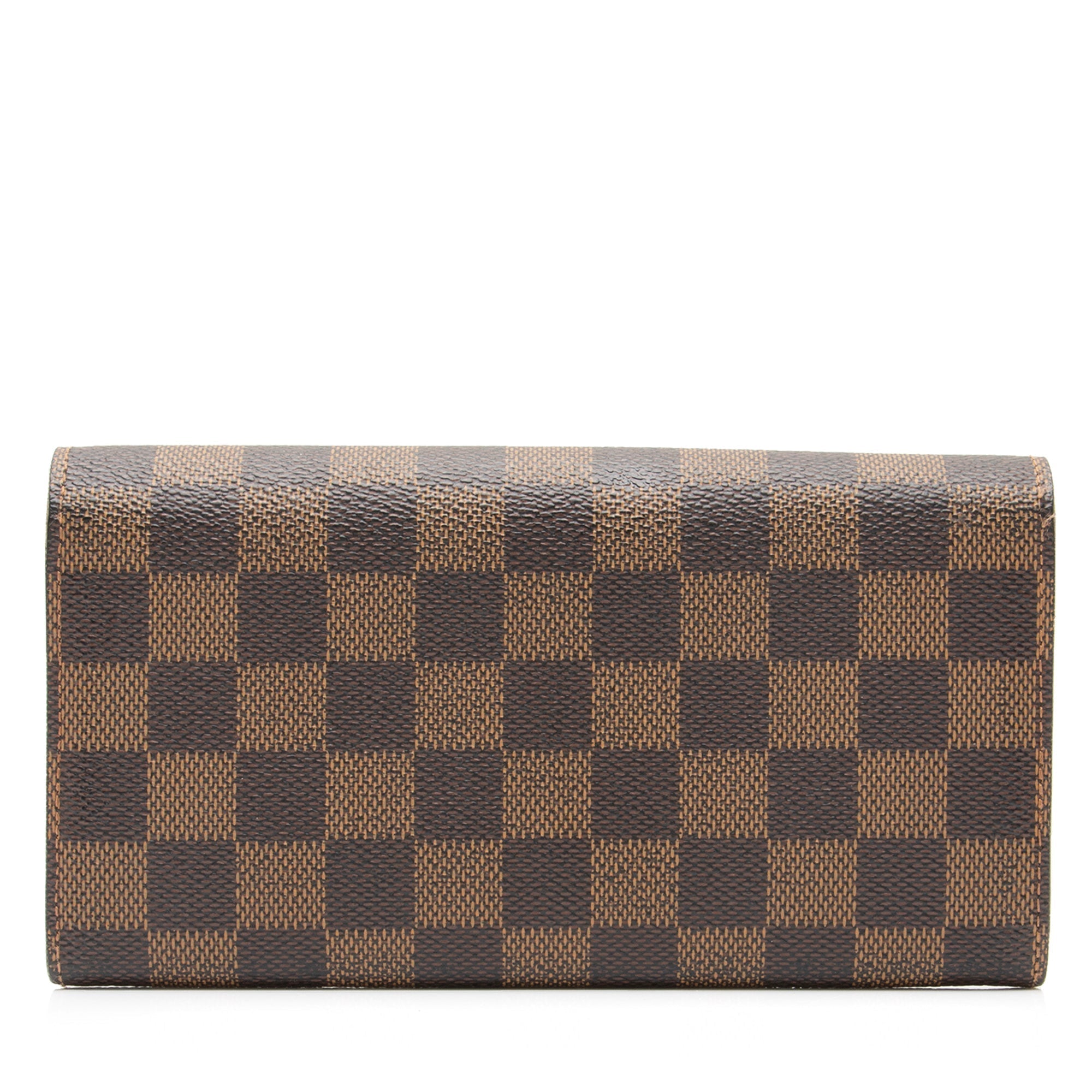 Louis Vuitton Damier Ebene Sarah Wallet