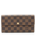 Louis Vuitton Damier Ebene Sarah Wallet