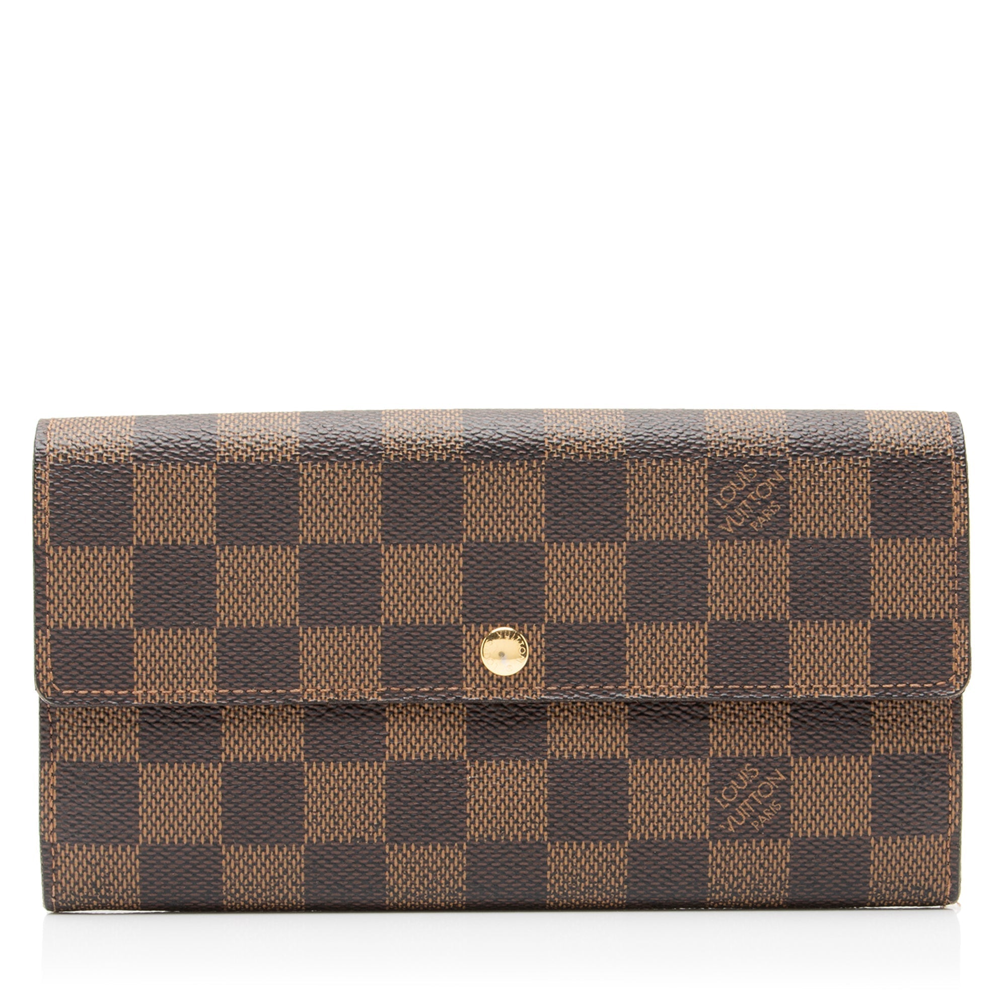 Louis Vuitton Damier Ebene Sarah Wallet