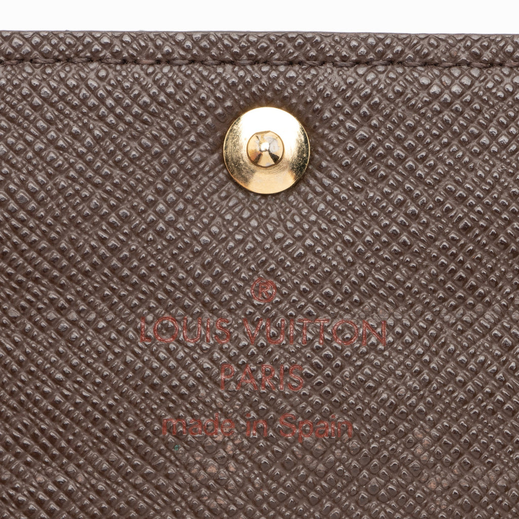 Louis Vuitton Damier Ebene Sarah Wallet