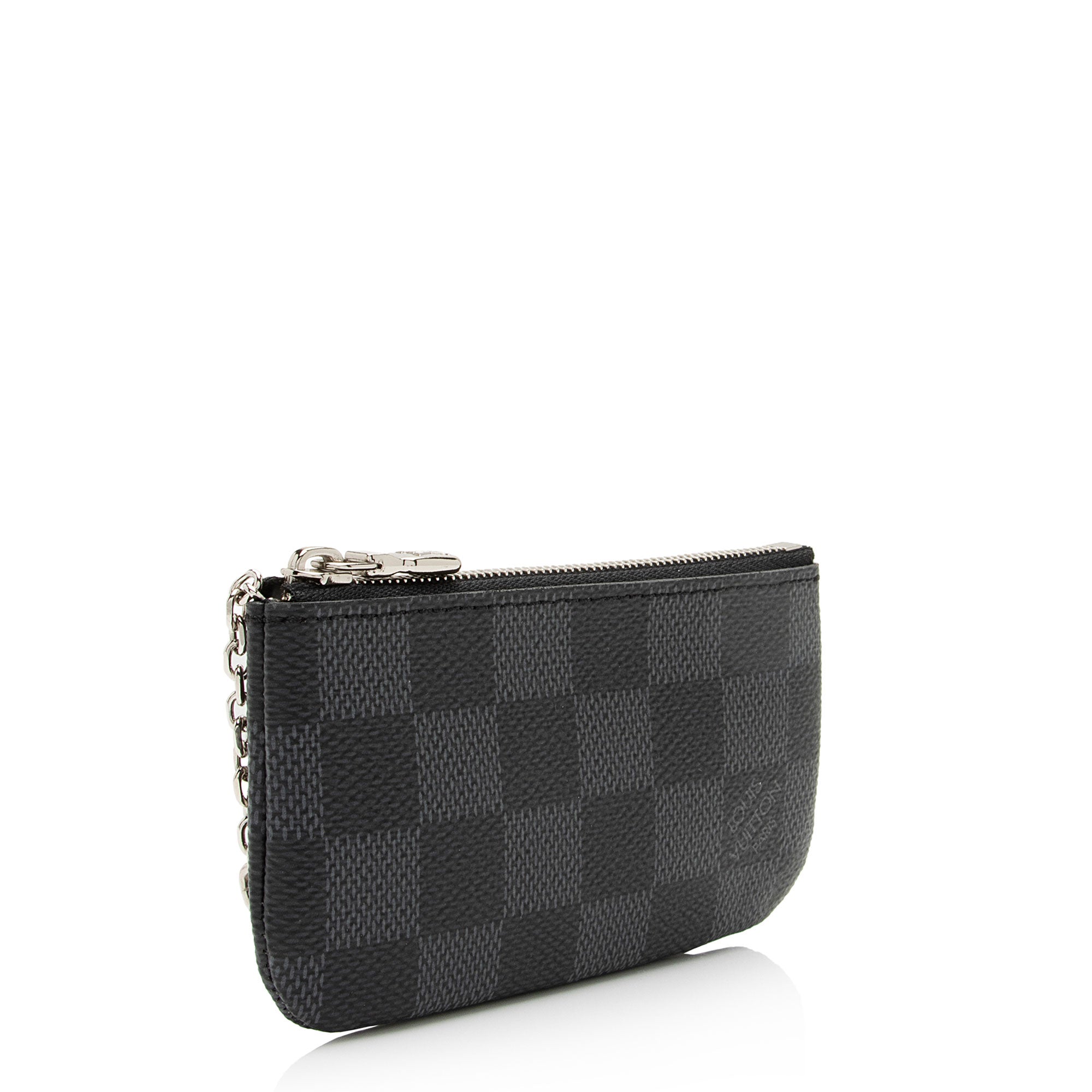 Louis Vuitton Damier Graphite Key Pouch (SHF-JZ5bLf)