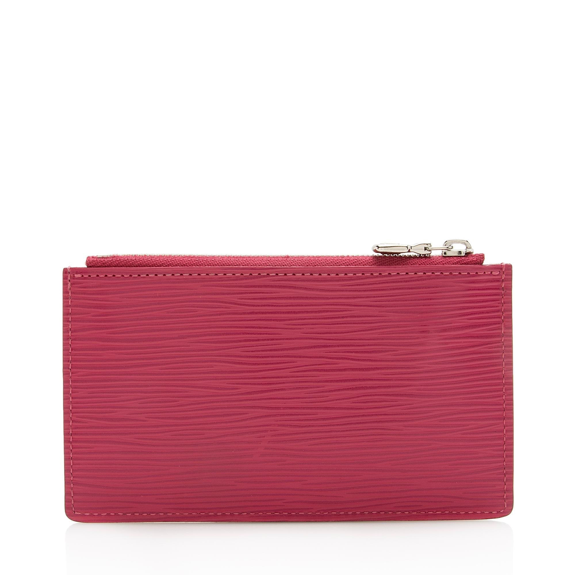 Louis Vuitton Epi Leather Tribal Mask Key Pouch (SHF-22926)