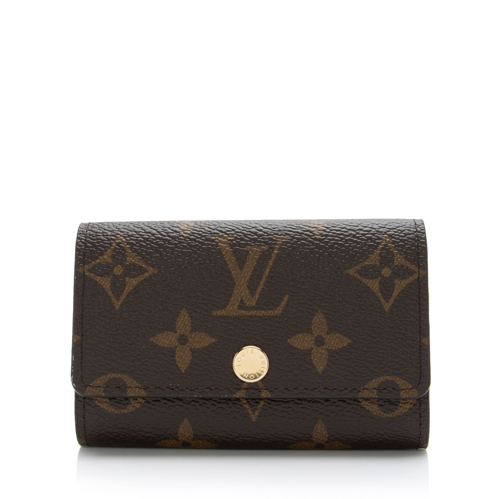 Louis Vuitton Monogram Canvas 6 Key Holder (SHF-waLwsK)