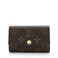 Louis Vuitton Monogram Canvas 6 Key Holder (SHF-waLwsK)