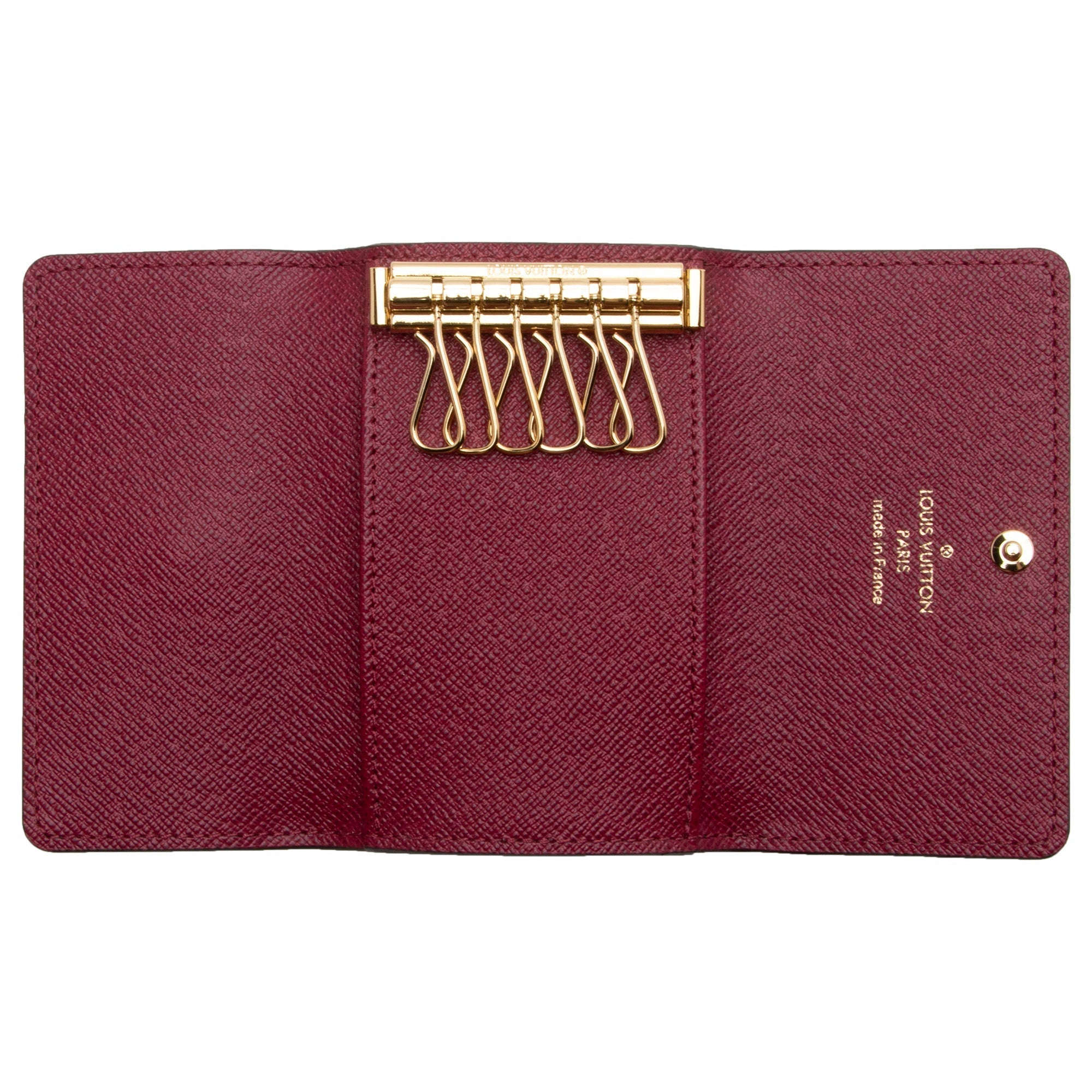 Louis Vuitton Monogram Canvas 6 Key Holder (SHF-waLwsK)