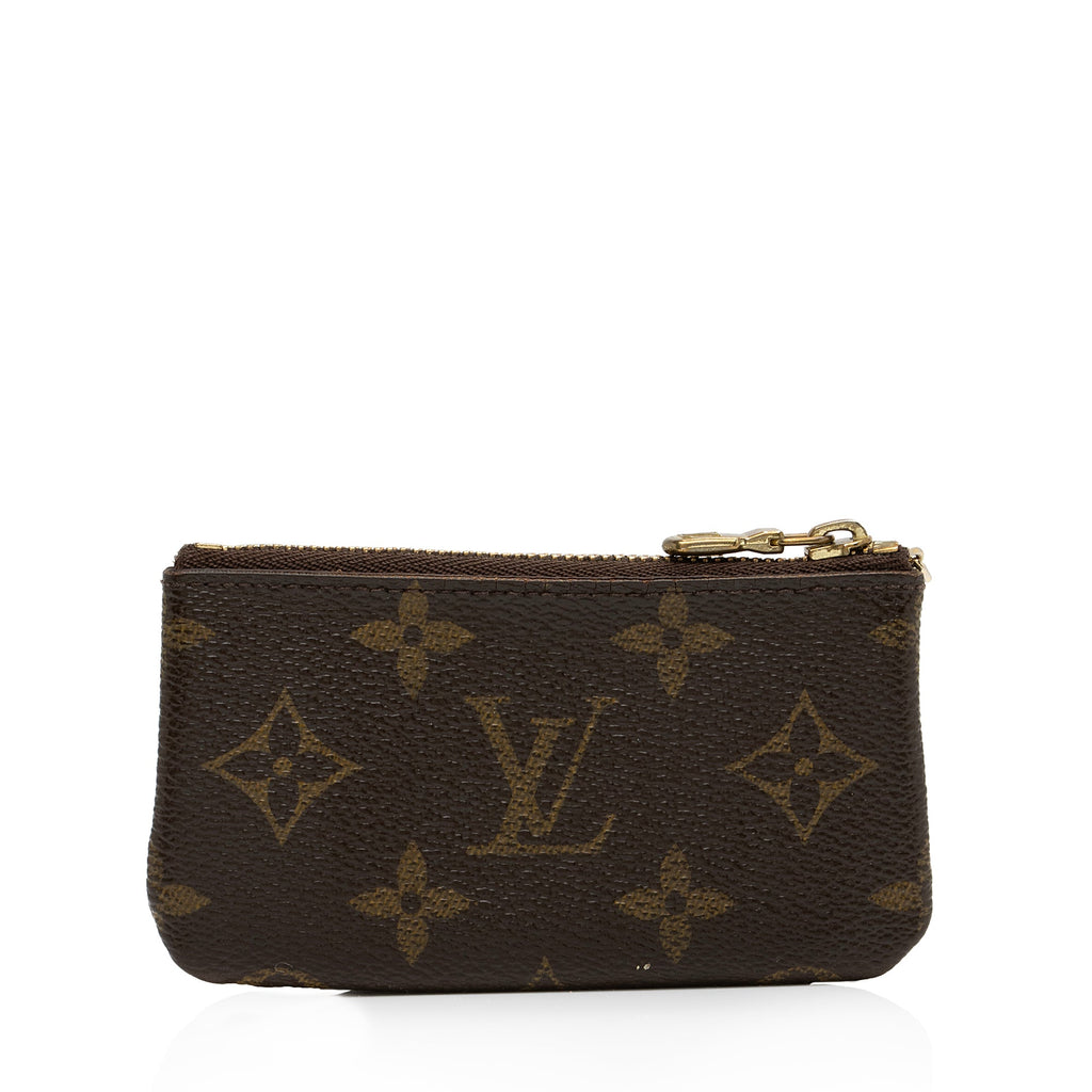 Louis Vuitton Monogram Canvas Key Pouch (SHF-lwo6sC)