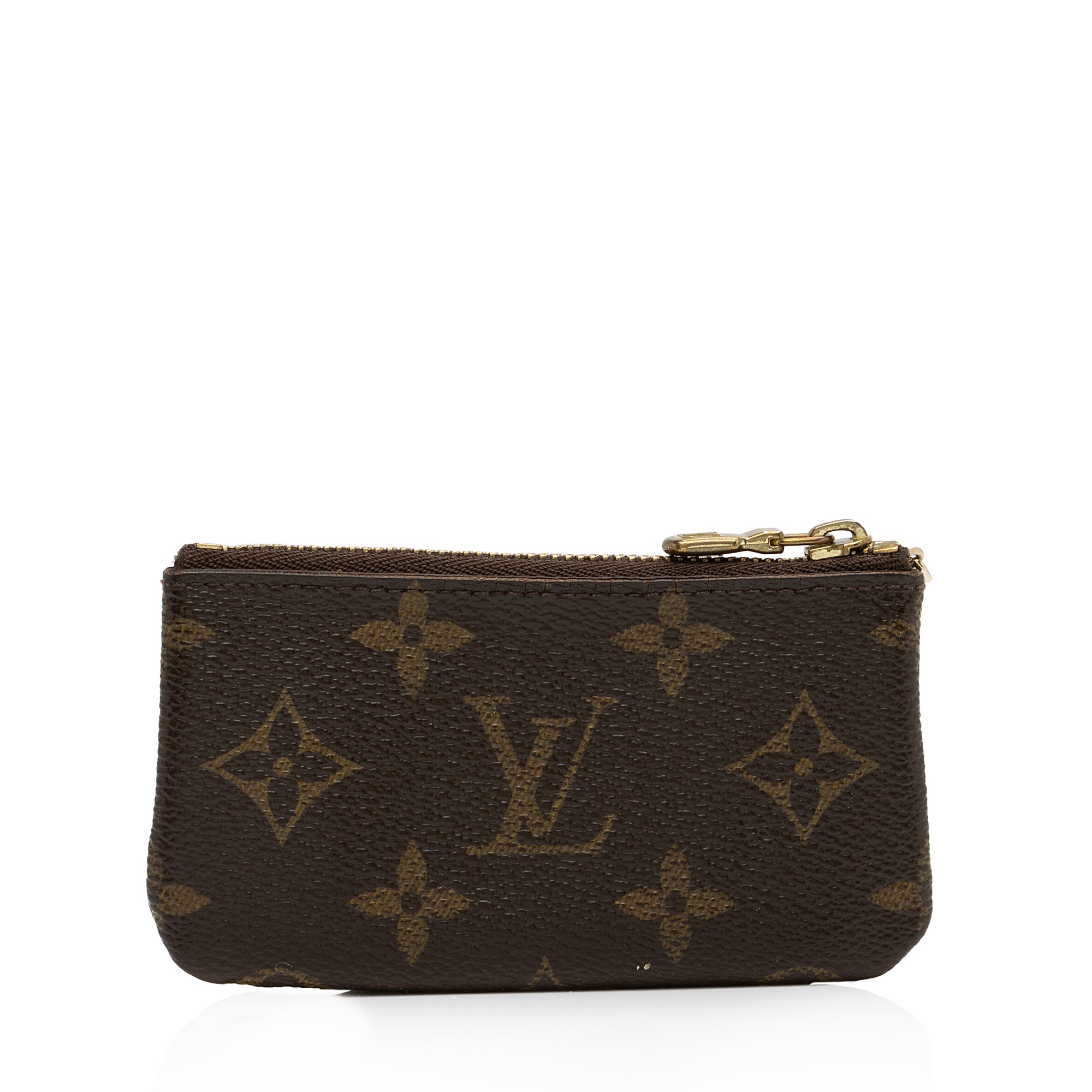 Louis Vuitton Monogram Canvas Key Pouch (SHF-lwo6sC)