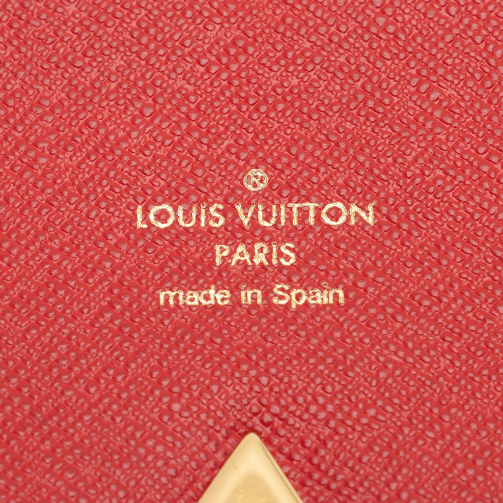 Louis Vuitton Monogram Canvas Leather Kimono Wallet (SHF-WVTTkh)