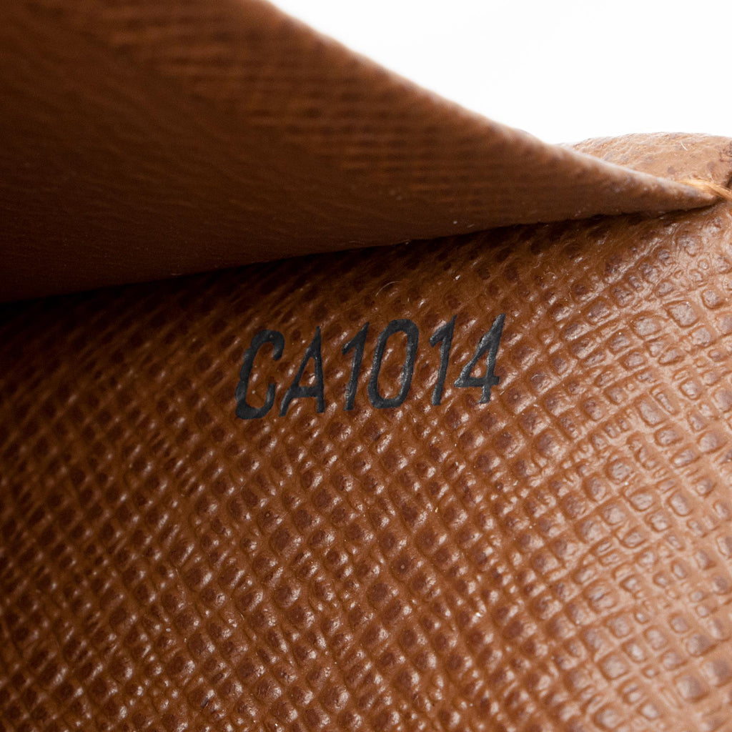 Louis Vuitton Monogram Canvas Porte Monnaie Tresor Wallet (SHF-mxeVW3)