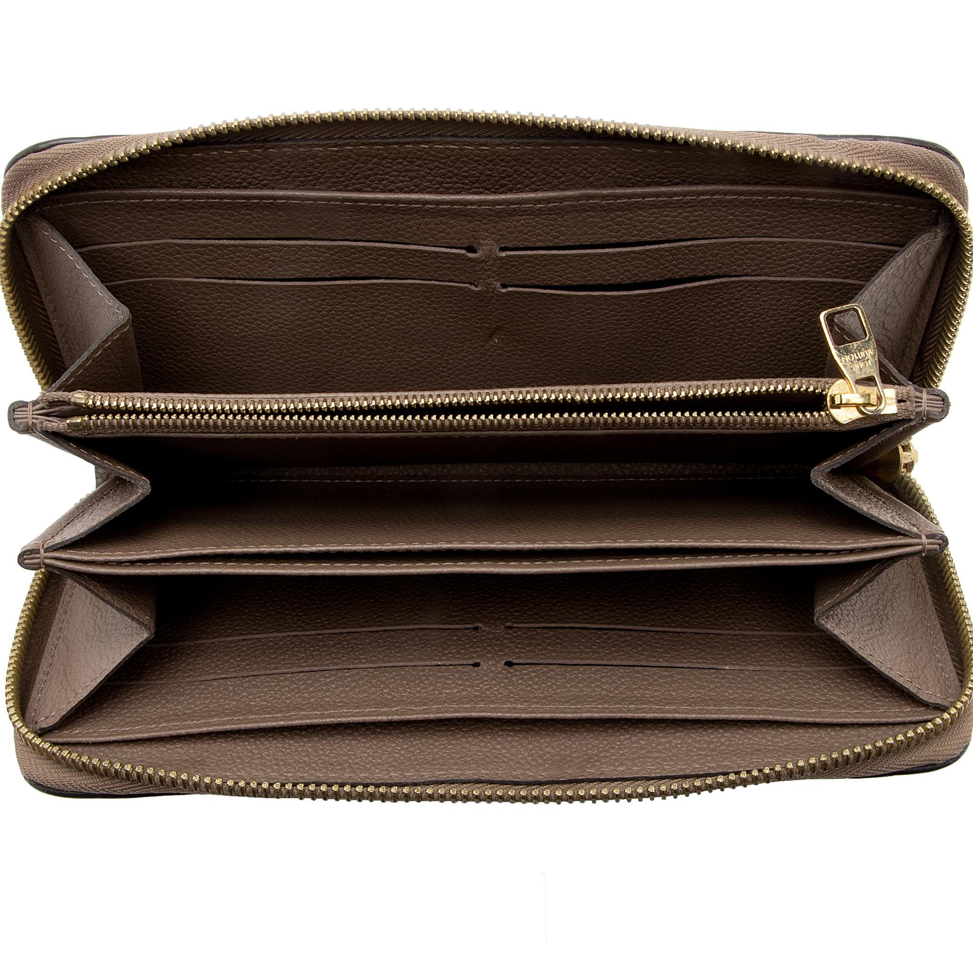 Louis Vuitton Monogram Empreinte Zippy Wallet