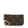 Louis Vuitton Vintage Monogram Canvas Key Pouch (SHF-OnAhFA)