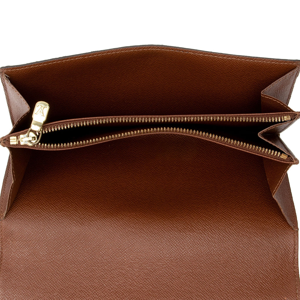 Louis Vuitton Vintage Monogram Canvas Sarah Wallet (SHF-NDngCm)