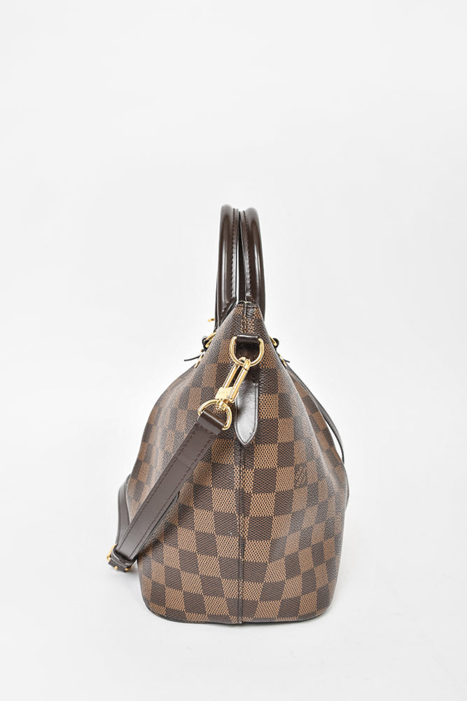 Louis Vuitton Damier Ebene Siena MM Zip Bag w/ Strap