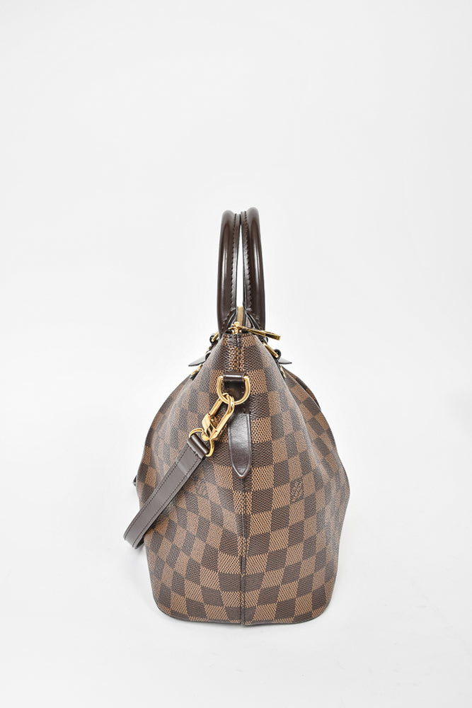 Louis Vuitton Damier Ebene Siena MM Zip Bag w/ Strap