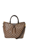 Louis Vuitton Damier Ebene Siena MM Zip Bag w/ Strap