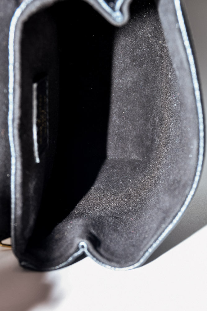 Louis Vuitton Black Empreinte Leather Tiny Backpack