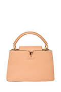 Louis Vuitton Camel Leather Capucines MM