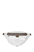 Louis Vuitton Silver Perforated "Pillow" Maxi Bumbag