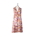 Chanel sleeveless silk shirt dress - S/M - 2000s