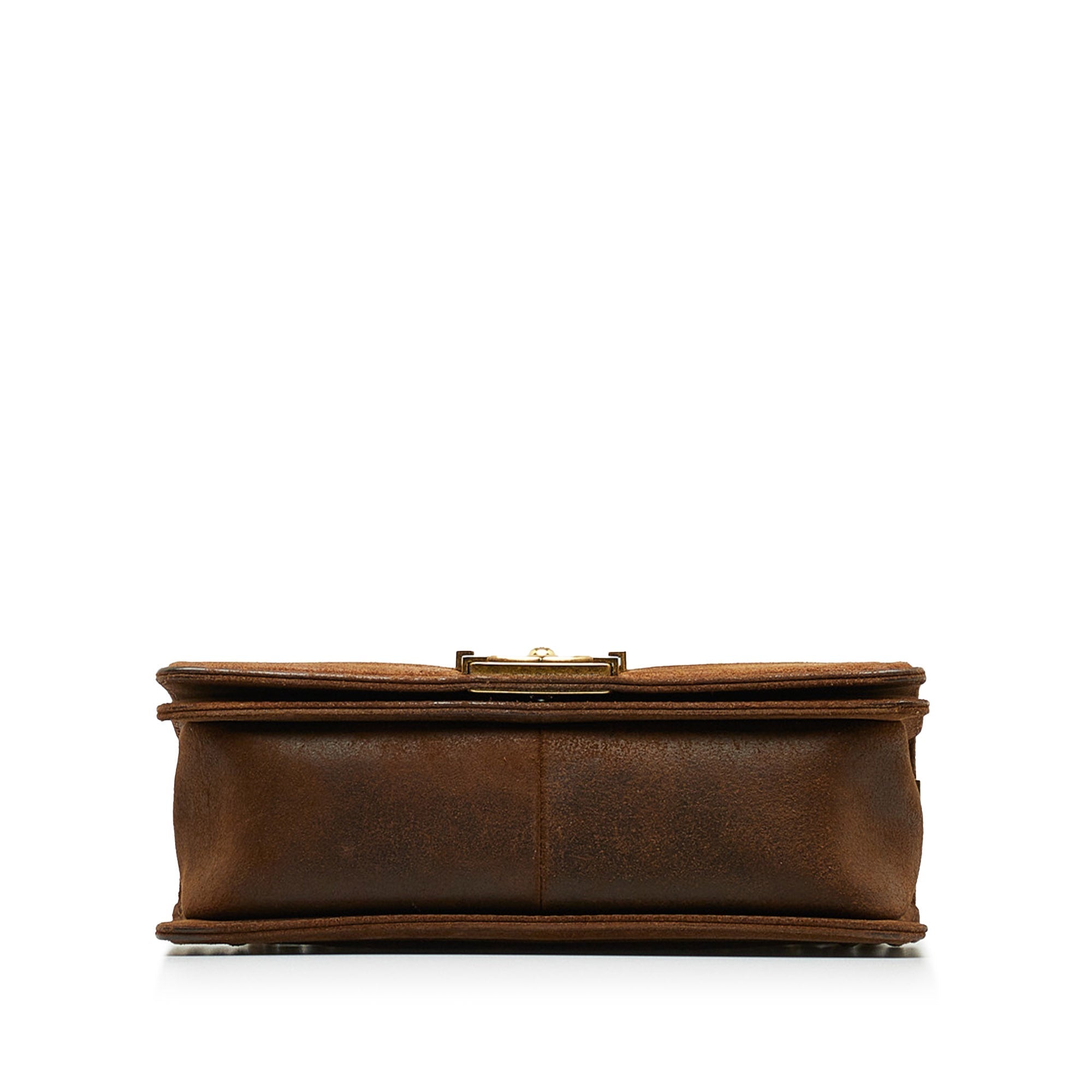 CHANEL Small Boy Aged Calfskin Flap Bag