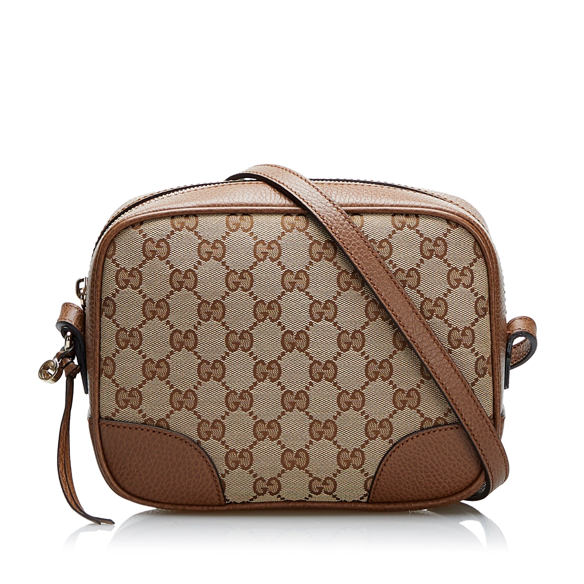 Gucci Bree Crossbody Bag GG Canvas