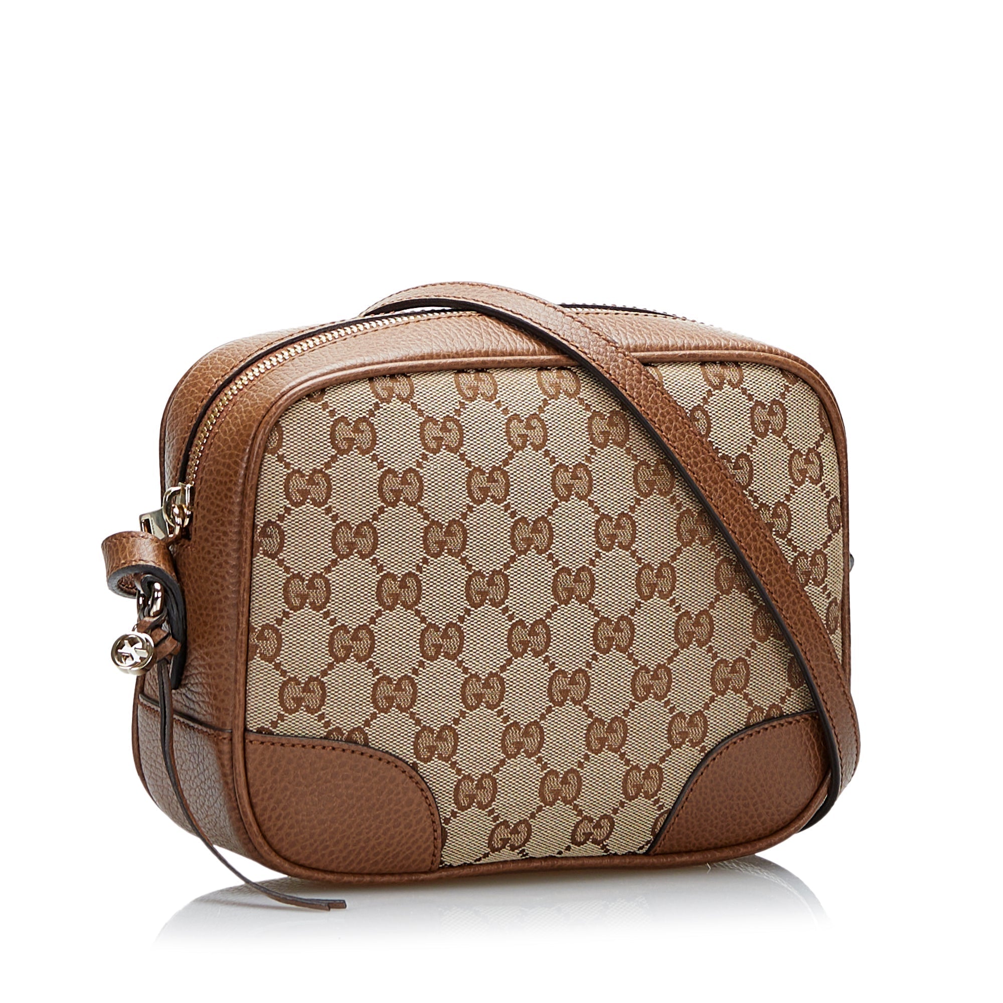 Gucci Bree Crossbody Bag GG Canvas
