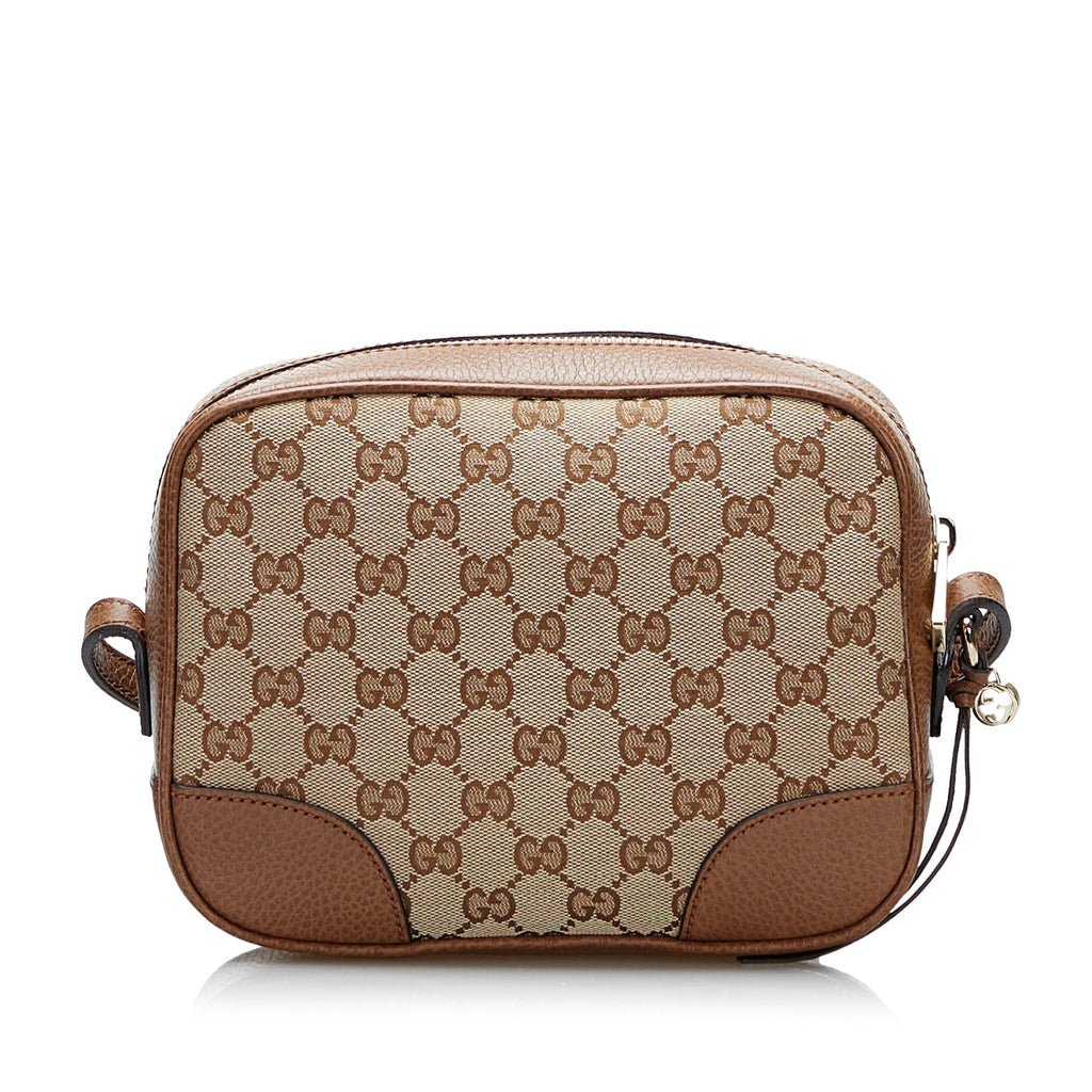 Gucci Bree Crossbody Bag GG Canvas