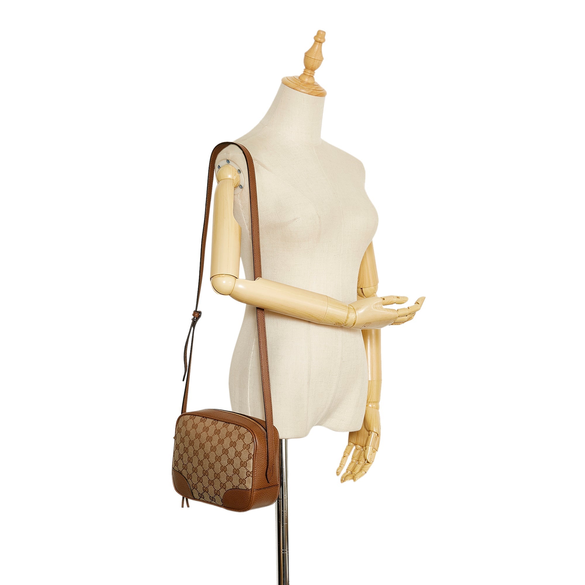 Gucci Bree Crossbody Bag GG Canvas