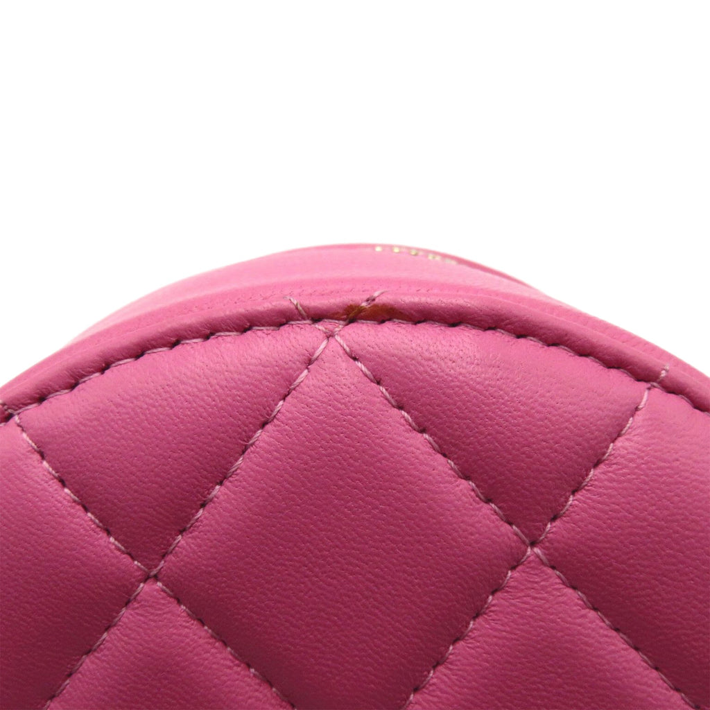 CHANEL Lambskin Round As Earth Crossbody Bag