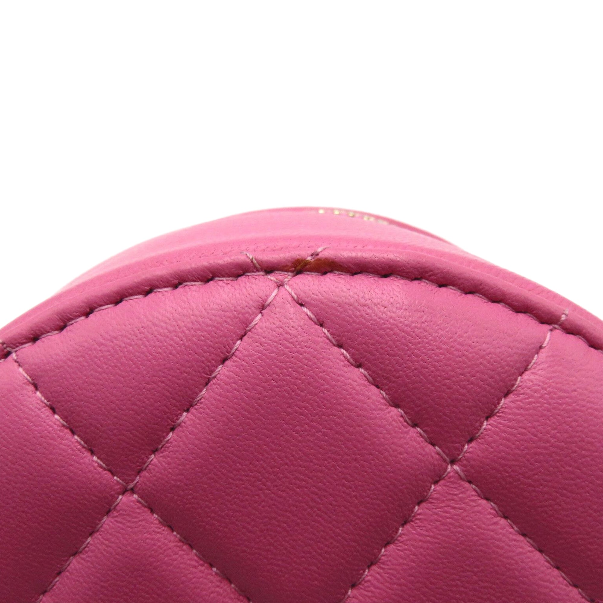 CHANEL Lambskin Round As Earth Crossbody Bag