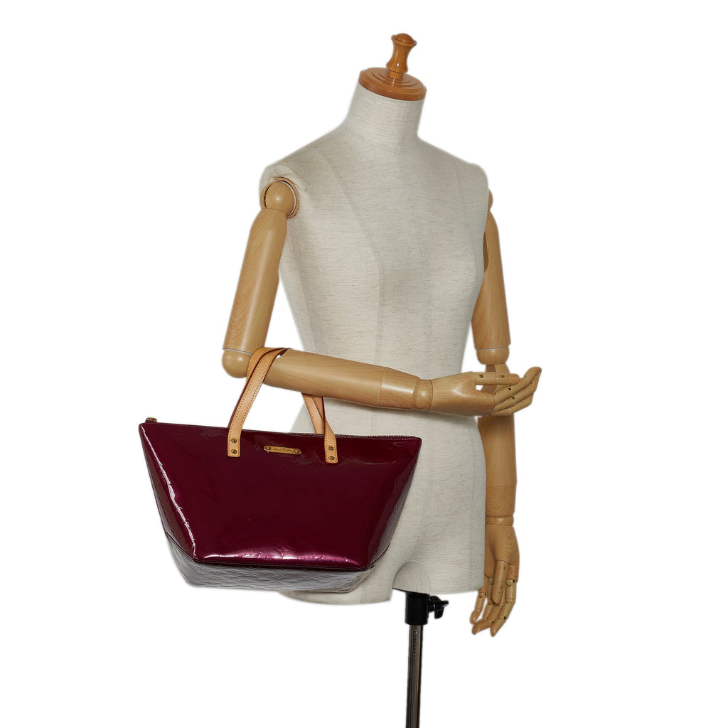 LOUIS VUITTON Monogram Vernis Bellevue PM Handbag