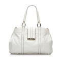 Gucci New Ladies Handbag White Guccissima
