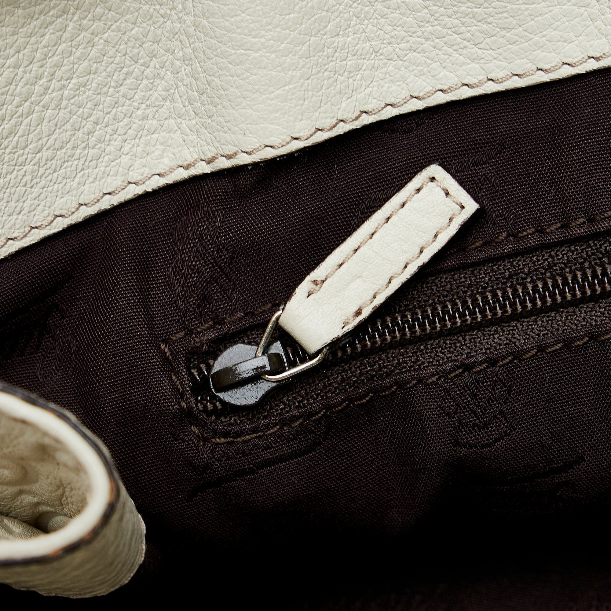 Gucci New Ladies Handbag White Guccissima
