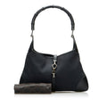Gucci Bamboo Jackie Black Canvas