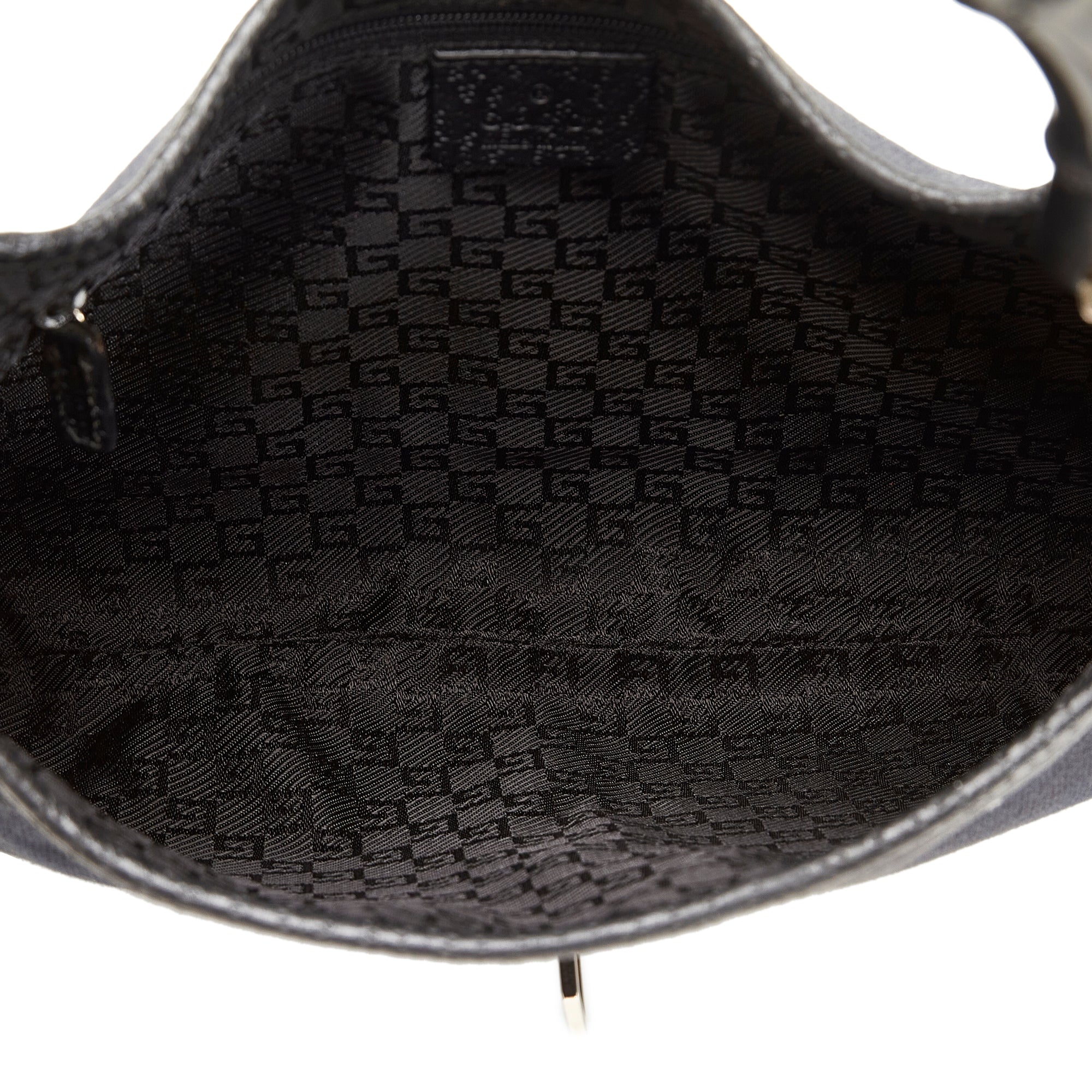 Gucci Bamboo Jackie Black Canvas
