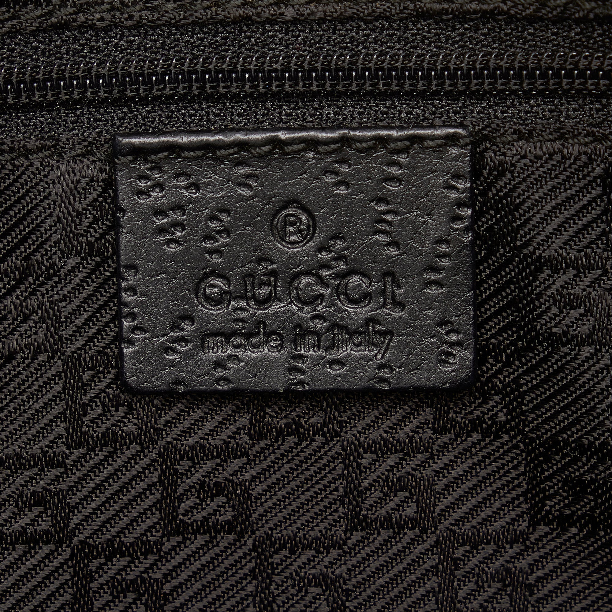 Gucci Bamboo Jackie Black Canvas