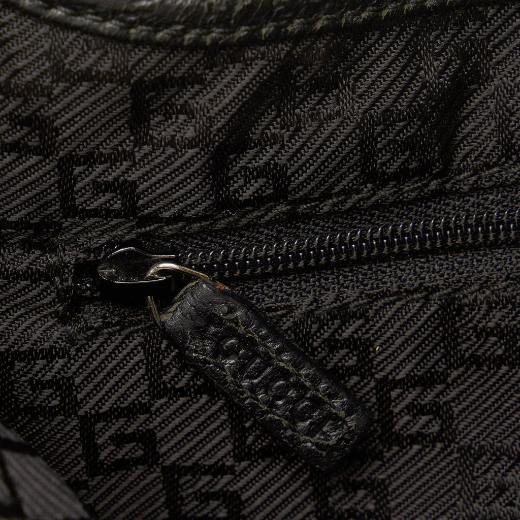 Gucci Bamboo Jackie Black Canvas