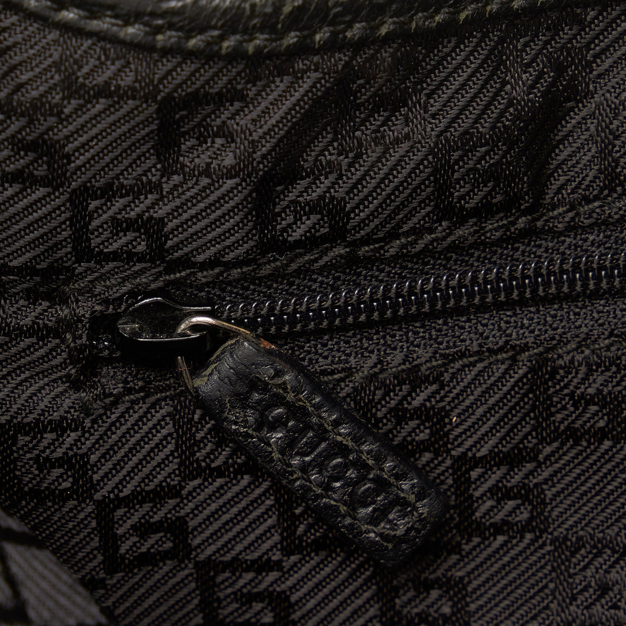 Gucci Bamboo Jackie Black Canvas